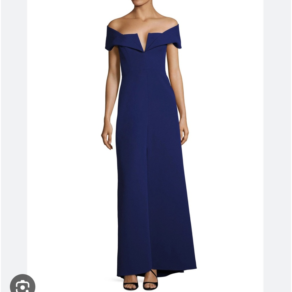 NWT BCBGMaxazria Amalie Gown Royal Blue Size 4